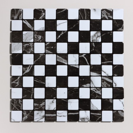 Self-adhesive panel 30*30cm soft, black and white cell