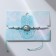 Bracelet-reinforcing “thread of desires” Hams's hand, white blue color