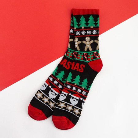 New Year's socks KAFTAN "XMAS MOOD" Size 41-44 (27-29 cm)-1
