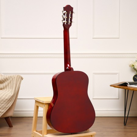 Classic guitar Music Life GQD-H38Y, beige, 97 cm-5