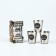 Set of piles "said-made", 3 pcs