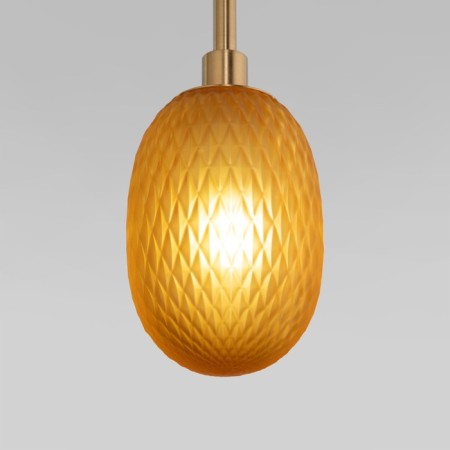 Suspended lamp Eurosvet PineApple 50266, E14, 13x40W, 700x700 mm, black color-2