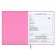 School diary for grades 1-11 pink, solid cover with foam rubber, artificial leather, applique, silkography, liesse, 48 sheets, universal cheat sheet, block 80g/m2