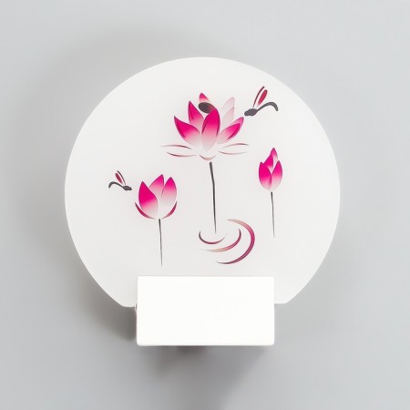 Bra "Lotos" LED 6W 4000k white 19.5x6x19.5 cm-1