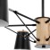 Chandelier "Irvina" 6he27 40w Black 75x75x50cm