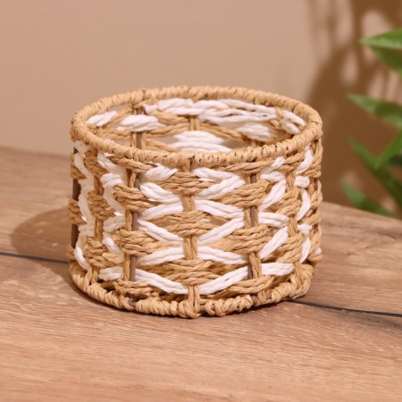 Set of wicker baskets, 3 pcs, 23x19x15 cm-6
