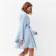 Women's dress Minaku: Enjoy Blue color, rr 46-48