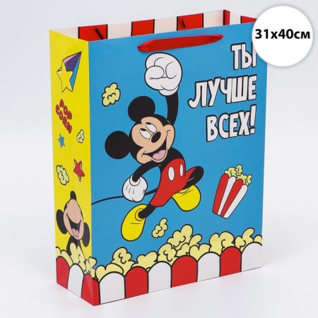 Gift package "Gift!" 31x40x11.5 cm, packaging, Mickey Mouse-2