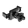 Phone holder to the Cartage deflector, sliding 6.5-9 cm, black
