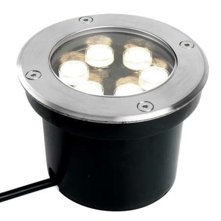 Porcelain lamp Feron SP2802, IP67, LED, 6 W, 120x120x90 mm, metallic color-1
