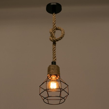 Lamp Bayerlux 69946/1 E27 40W Black 13x15x22-90 cm-2