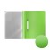 A4 140 μm folder, Erichkrause Fizzy Neon, Mix Neon, transparent top, up to 130 sheets