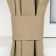 A set of curtains d/kitchen with sequences of Ethel Kitchen, col. Beige, 150x180 cm - 2 pcs