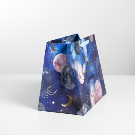 Gift laminated package, packaging, "Stars", 30.5 x 25.5 x 18 cm-1