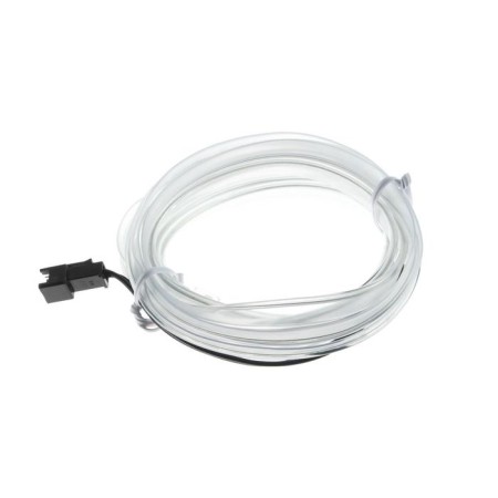 Cartage neon thread for lighting salon, feeder 12 V, 2 m, blue power adapter-2