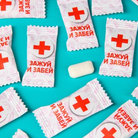 Chewing gum "Pofigin", 50 pcs. x 1.36 g.-2