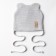 Children's hat minku rr 42-44, gray color