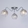 Laurah Laura 3x60W E27 Chrome 54x54x29 cm.