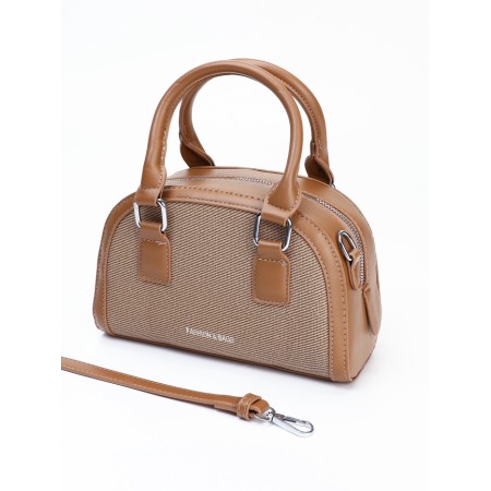 Women's bag, 22*7*14, lightning department, belt lengths, brown-5