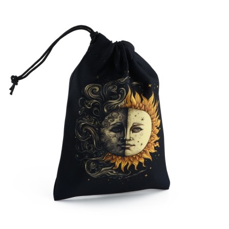 Back for maps "Sun and Moon", black, 12x18 cm-1