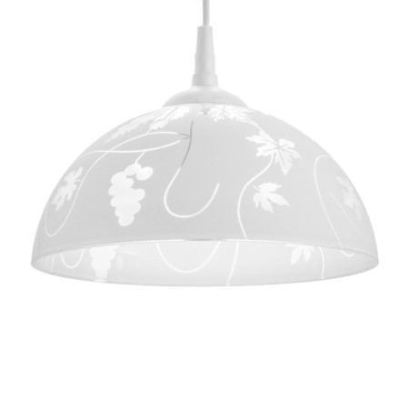 Lumber cap "Grapeye vine" 1 lamp White E27 40W d.250-1