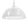 Lumber cap "Grapeye vine" 1 lamp White E27 40W d.250