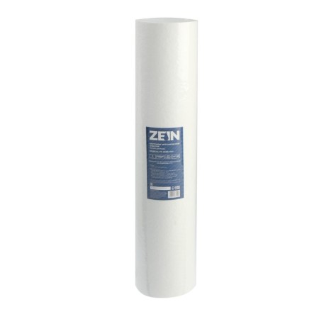 Smooth cartridge Zein PP-20BB HOT, polypropylene, for hot water, 5 μm-5