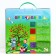Modular massage rug "Forest", 8 modules, 4 species, color mix