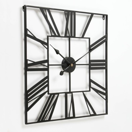 Wall clock, series: loft, D-58 cm, 1 aa-2