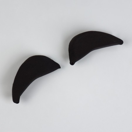 Inserts to reduce the size of the shoe, soft, steam, black color-1