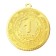 Prize medal 198 diam 5 cm. 1 place. The color of evil. Without a tape