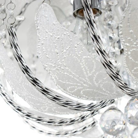 Svetogor chandelier "Butle" 8x60W E27 LED lighting chrome 60x60cm-12