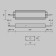 Technical PSL008-300W-48V-IP67 Power Supply Magnetic, 275x75x35 mm, 300W, silver color, silver