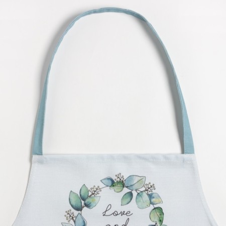 Apron "Ethel" Flower Mood 60x70 cm, 100% cotton, reps 210 g/m2-1