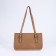 Bag Female Tout with zipper, beige color