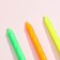 Candles in the cake "Color", 6 cm, classic, set 10 pcs