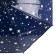 Umbrella - semi -automatic cane "stars", 8 spokes, r = 54 cm, the color is dark - blue