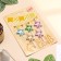 Set of candles for the cake, 5 pcs "sea stars", multi -colored