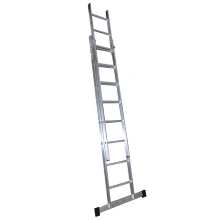 Enkor 69696 staircase, two -section, aluminum, 8 steps-2