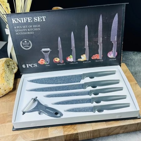 Lenardi knife set, 6 items