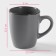 Ceramic share mug "Vanilla", 350 ml, gray color