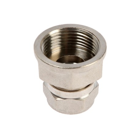 Aqualink adapter, crimp, d = 16 mm x 3/4 ", tsang/nut-1