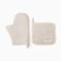 Set of kitchen. Ethel "Magnifica": mittens 20x28 cm, take 19x19 cm, flax 100%, 180 g/m2