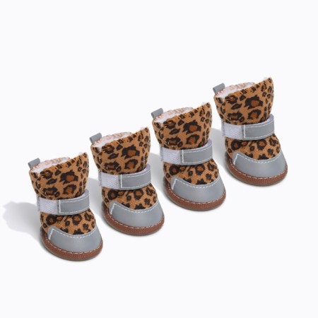 Boots "Modnik", set 4 pcs, 1 size (4 x 3 cm), brown