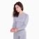 Women's thermal underwear (longshit, leggings), the color is light gray, size 50