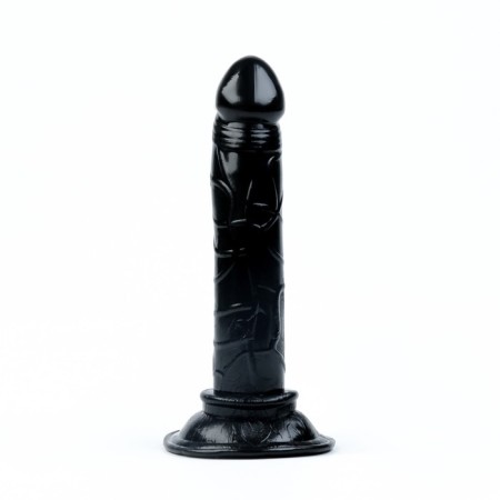 Falloimitator Realist Oka-Khpoki, on the suction cup, anal, gel, 12 x 2.5 cm, black-1