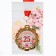 Jubilee medal with the ribbon "25 years. Flowers", D = 70 mm