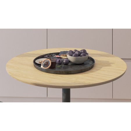Dining table "Dale", 750 × 750 × 743 mm, Amber oak color-2