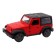 Inertial Funky Toys, Die-Cast, with a black roof, opening doors, 1:32, red color