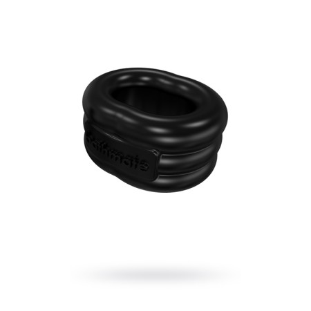 Vibrocolor on the penis Bathmate Stretch, black color, d = 5 cm